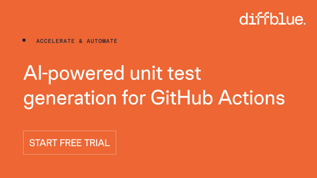 Try out Diffblue Cover with GitHub Actions for yourself with a 14-day trial